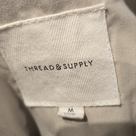 THREAD & SUPPLY IVORY WUBBY SHERPA JACKET - Picture 6 of 6